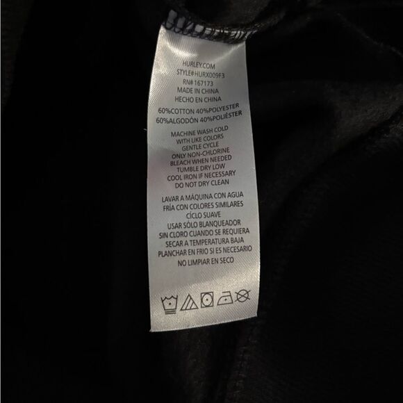 Hurley woman’s zipper graphic hoodie - Picture 3 of 4